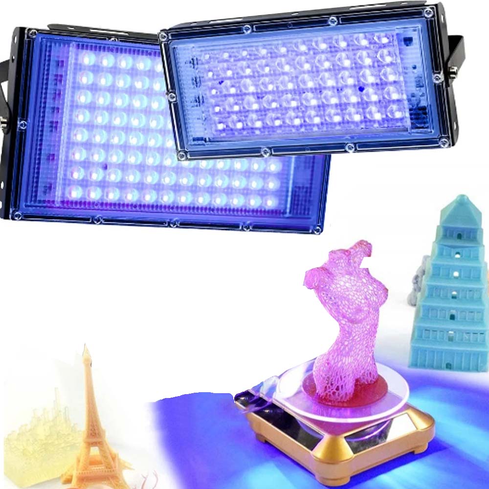 3D Printing Uv Sensitive Resin - Lampu Pengering UV LED 220V 50W
