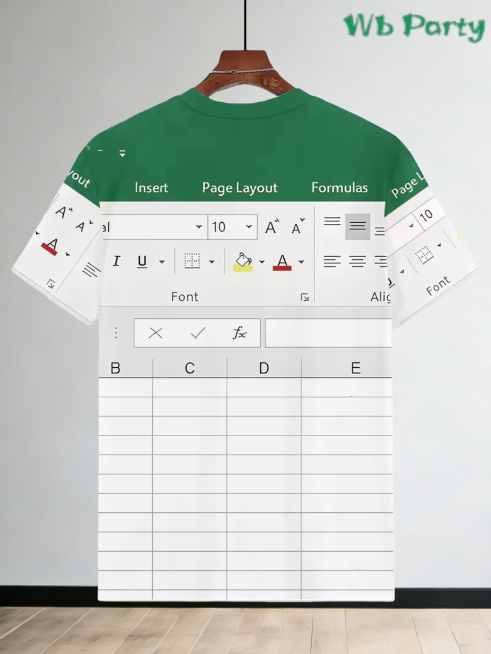 3D Printing Design Software - Kaos Excel Kasual untuk Pria Atasan