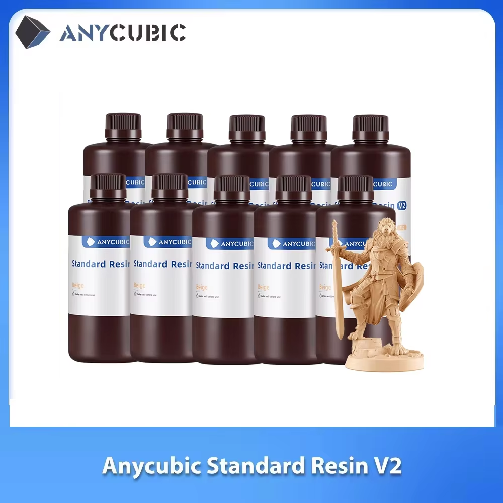 3D Printing Uv Sensitive Resin - Resin Standar ANYCUBIC V2 405nm Resin