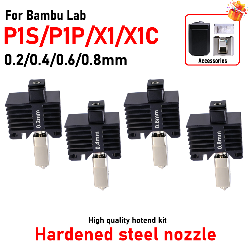 3D Printing Bambu - Hotend Untuk Bambu Lab P1P X1C