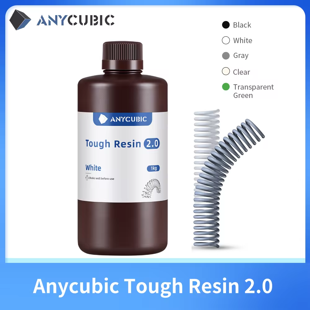3D Printing Uv Sensitive Resin - Anycubic Resin kuat fleksibel 2.0 LCD