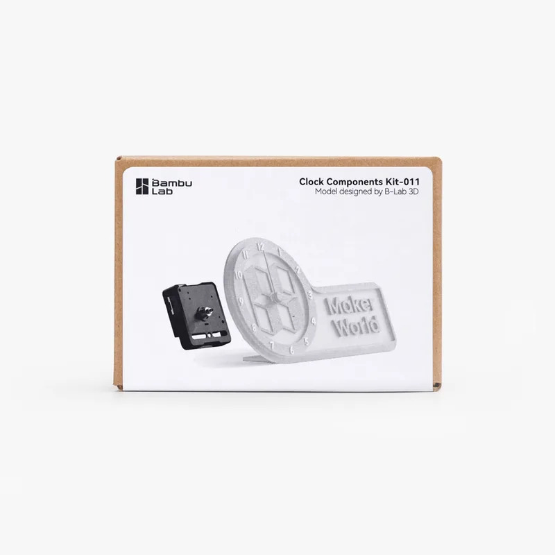 3D Printing Design Software - Untuk Kit Komponen Jam Bamboo Lab,