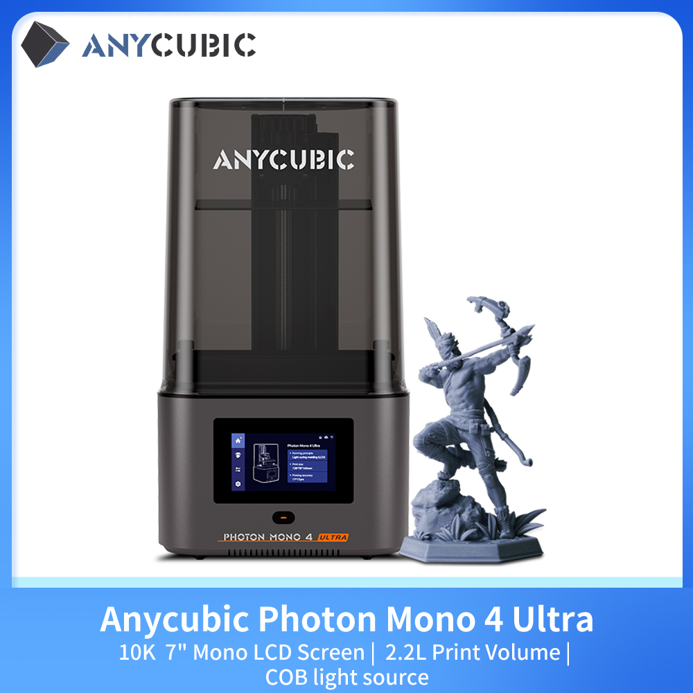 3D Printing Uv Sensitive Resin - ANYCUBIC Photon Mono 4 Ultra Printer