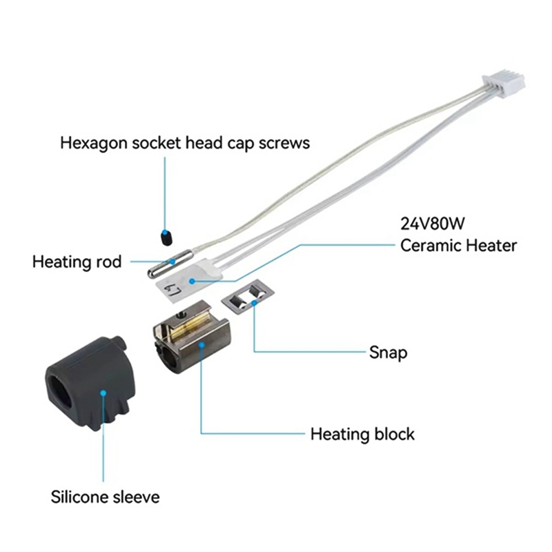 2 Buah untuk 3 Max Hotend Peng - 3D Printer Hotend Kit ulasan dan harga