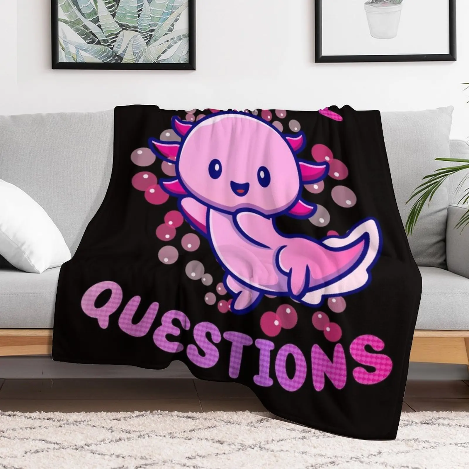 i axolotl questions Throw Blan - 3D Printing Questions ulasan dan harga
