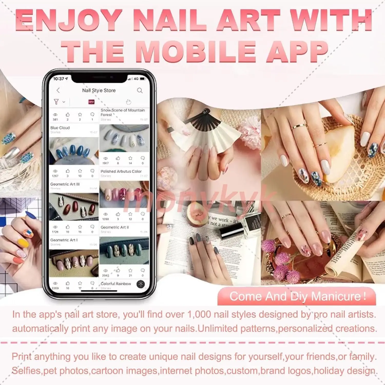 Mesin Printer Kuku O2nails Kit - 3D Printing Design Software ulasan dan harga