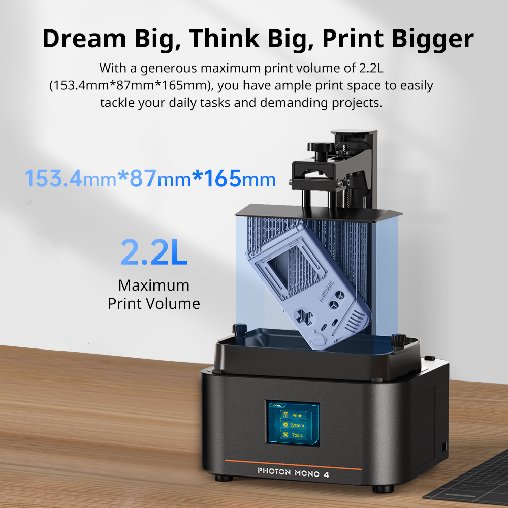 ANYCUBIC Photon Mono 4 AE Vers - 3D Printing Uv Sensitive Resin ulasan dan harga