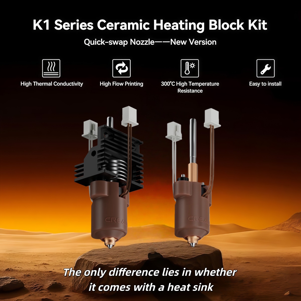 Creality 2025 Versi Baru K1/K1 - 3D Printer Hotend Kit ulasan dan harga