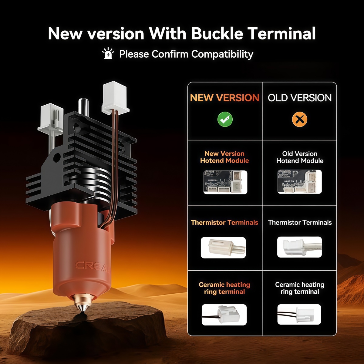 Creality 2025 Versi Baru K1/K1 - 3D Printer Hotend Kit ulasan dan harga