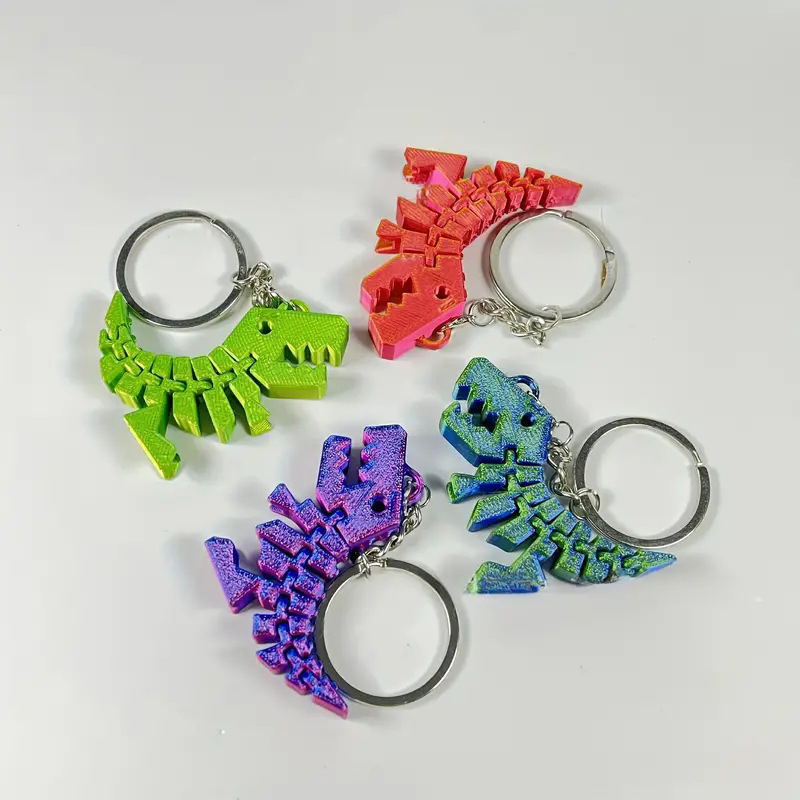 Gantungan Kunci Dinosaurus 3D  - 3D Printing Design Software ulasan dan harga