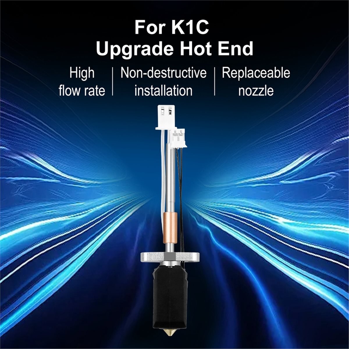 Kit Hotend Upgrade untuk K1C H - 3D Printer Hotend Kit ulasan dan harga