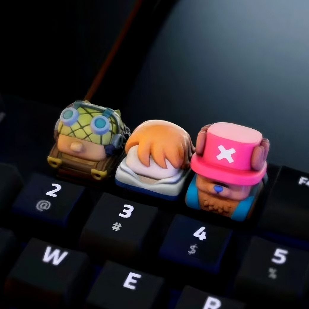 Keycap 3D One Piece Chopper Na - 3D Printing Keyboard ulasan dan harga
