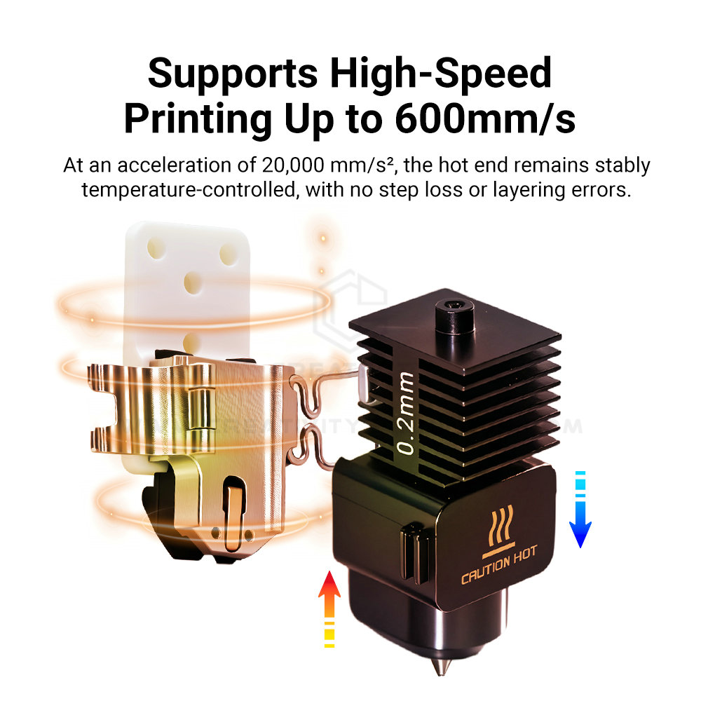 Rakitan Pemanas Hotend Zirkoni - 3D Printing Bambu ulasan dan harga