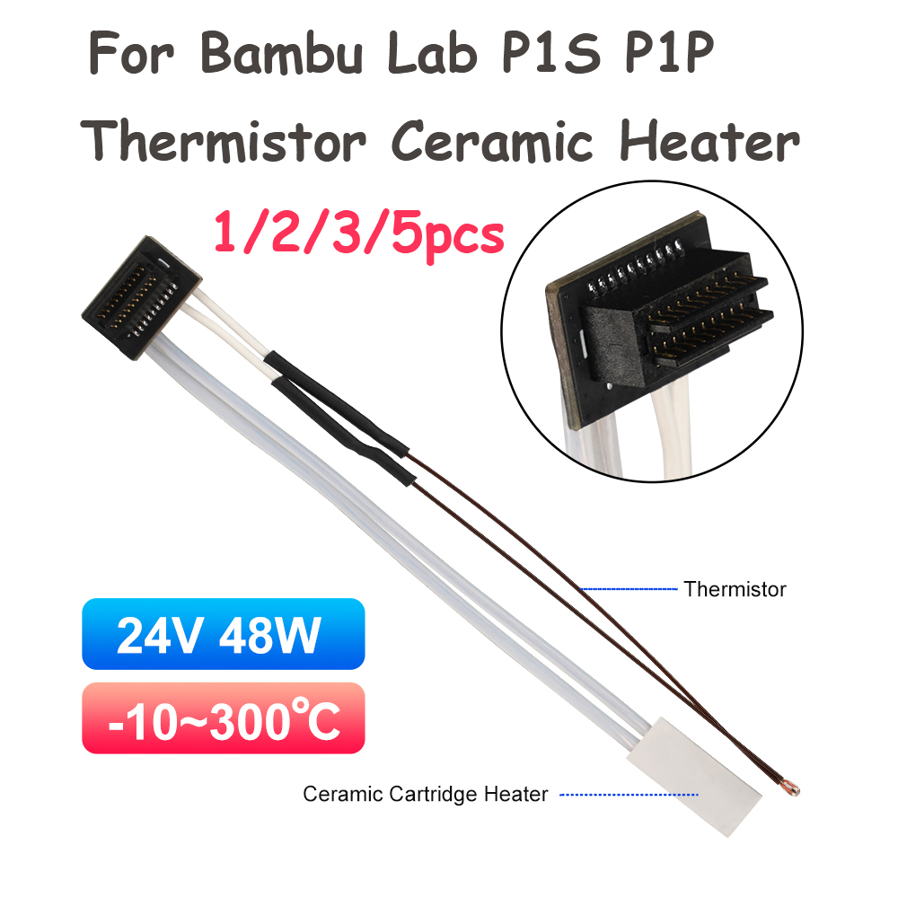 Pemanas Keramik Thermistor unt - 3D Printing Bambu ulasan dan harga