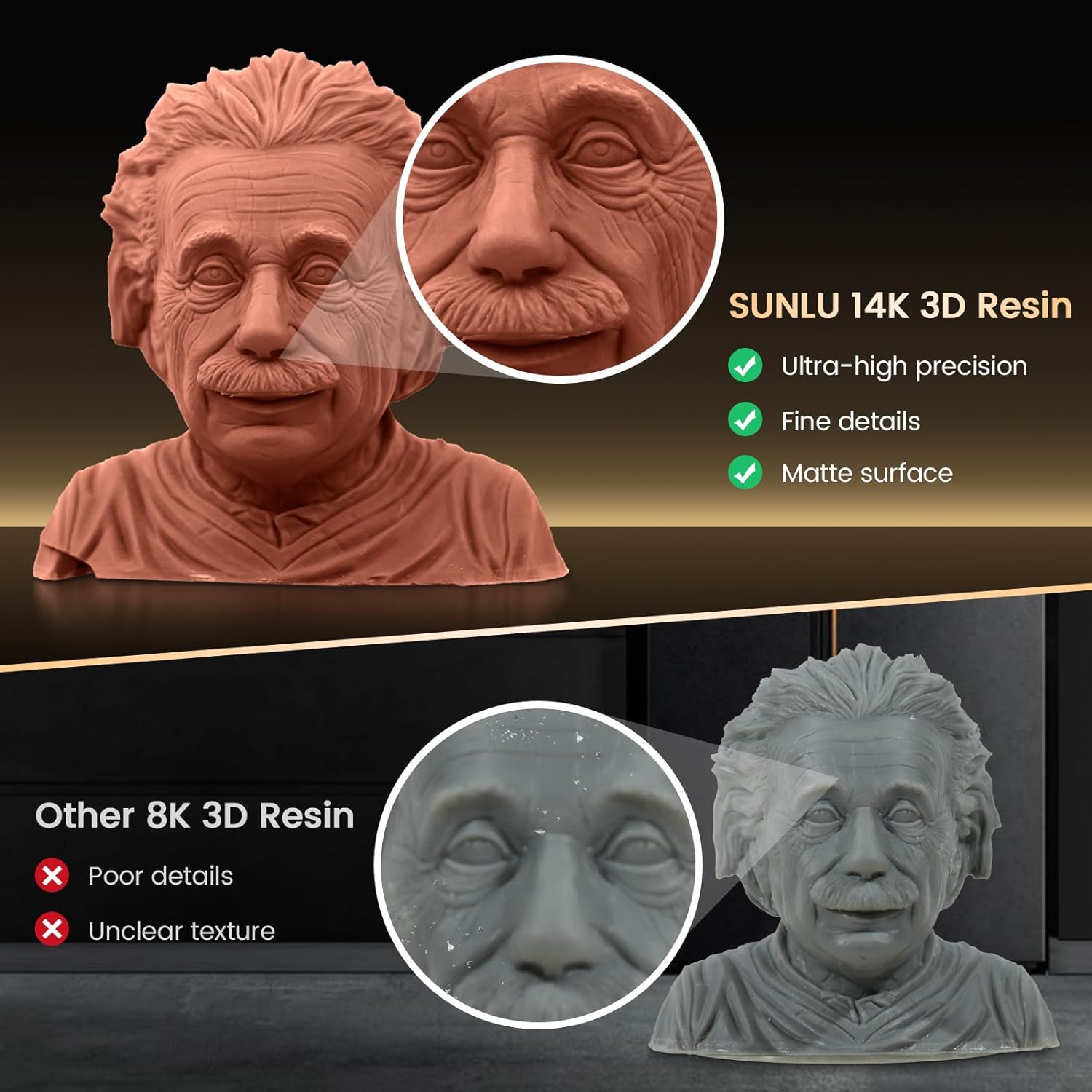 Resin SUNLU 3KG Mirip ABS/ Sta - 3D Printing Uv Sensitive Resin ulasan dan harga