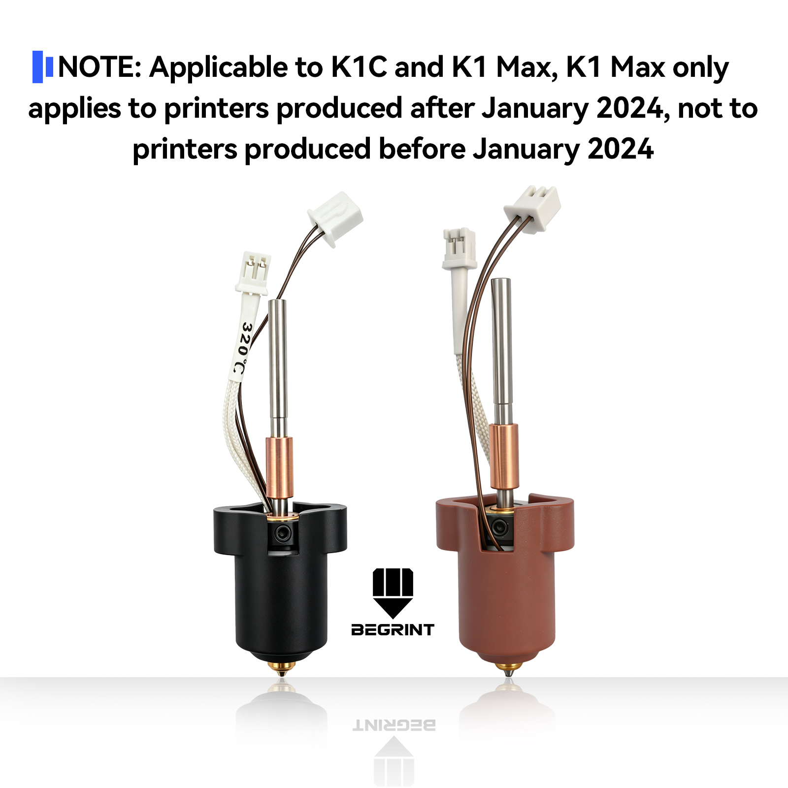Untuk Creality K1C K1 MAX Hote - 3D Printer Hotend Kit ulasan dan harga