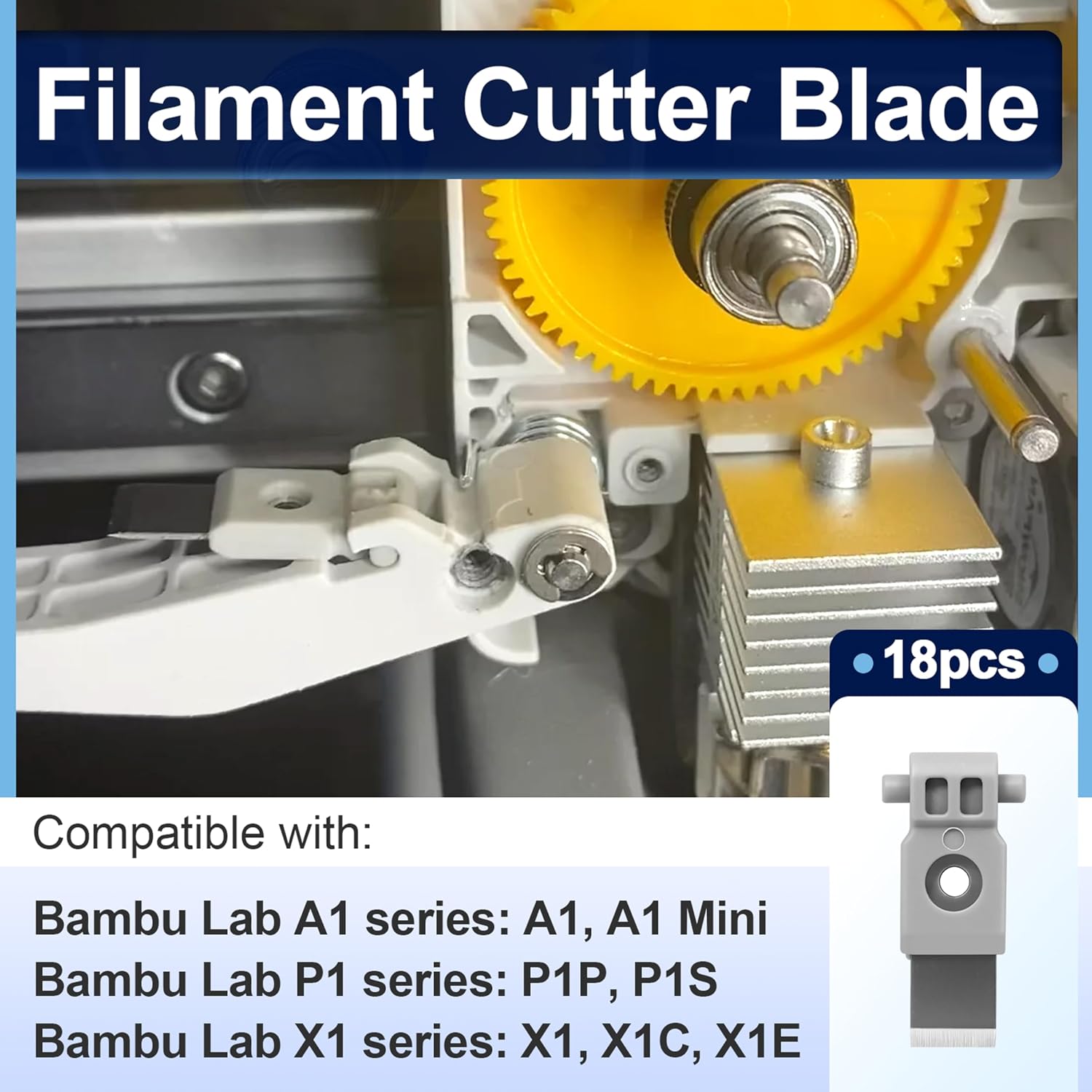 Pisau Pemotong Filamen Bambula - 3D Printing Xyz ulasan dan harga