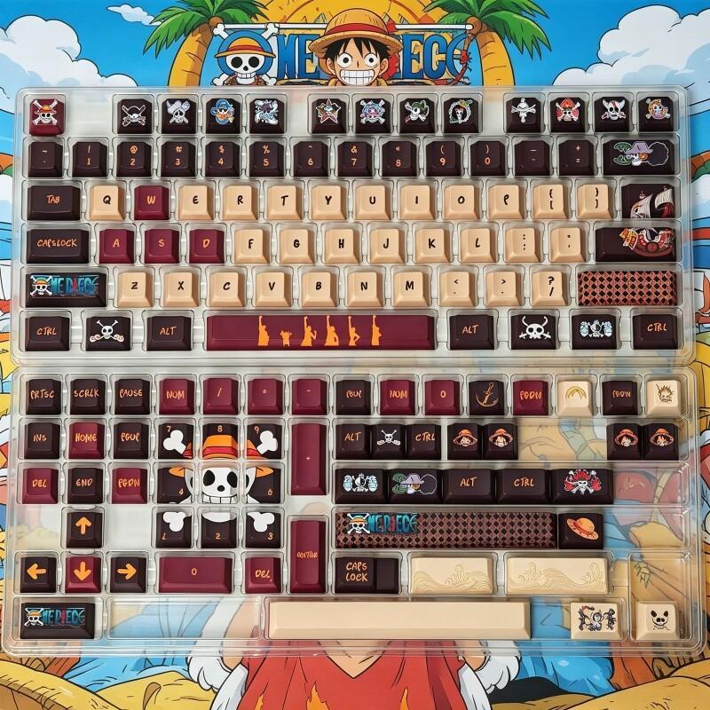 BANDAI One Piece Monkey D. Luf - 3D Printing Keyboard ulasan dan harga